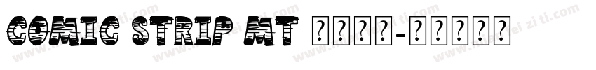 Comic Strip MT 语言英文字体转换